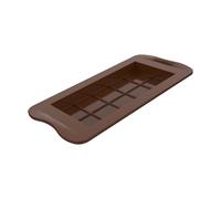 Silikomart Moule en silicone pour Dubai Chocolate Bar, Marron
