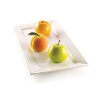 Silikomart Moule en silicone ISPIRAZIONI DI Frutta 26.300.13.0065 3D 6 mini-gâteaux fruits Cream