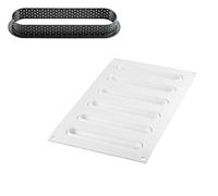 Silikomart Moule en silicone pour gâteaux - Kit Tarte Ring 146 x 34 6 anneaux - Accessoires professionnels pour cuisine et pâtisserie - Emporte-pièces pour gâteaux four