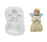 Silikomart | Moule en Silicone pour Pâte à Sucre ANGEL, Moule pour Décorations de Gâteau, Thème Prince, Dimensions 140 x 25 x 150 mm,