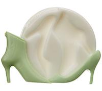 Silikomart | Moule en Silicone pour Pâte à Sucre LADY SHOES, Thème Prince | Décorations Gâteau, 65 x 65 x 10 mm
