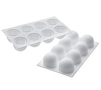 Moule silicone 8 Truffes - Diamètre 6,2 cm