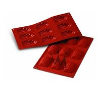 SILIKOMART PLAQUE À MADELEINES SILICONE 9 MOULE…