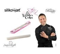 Silikomart Rouleau à pâtisserie 70.306.87.0069 RP06 Plastique lisse Blanc 15.75 Inch