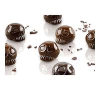 silikomart | SCG055 Moule en Silicone pour chocolats AMLETO, antiadhésif, 15 chocolats, paquet de 1 Moule pour sucreries, Easy Choc, 29 x 32 mm, h 21 mm, Volume 120 ml, Made in Italy