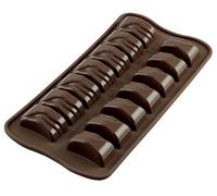 silikomart | SCG09 Moule en silicone pour chocolats JACK, 37 x 20 mm