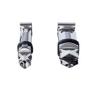 Silikomart | Set 2 Pinces Wonder Crimper pour Décorations de Gâteaux, Design Irregulaire Open V, Matériau Acier Inox, Mesures 17 mm - 12 mm, Made in Italy