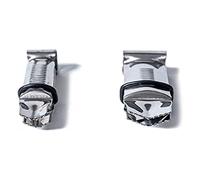 Silikomart | Set 2 Pinces Wonder Crimper pour Décorations de Gâteaux, Design Irrégulier Close V, Matériau Acier Inox, Mesures 17 mm - 12 mm, Made in Italy