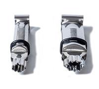 Silikomart | Set 2 Pinces Wonder Crimper pour Décorations de Gâteaux, Design Irrégulier Holly Cactus, Matériau Acier Inoxydable, Mesures 17 mm - 12 mm, Made in Italy