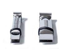 Silikomart | Set 2 Pinces Wonder Crimper pour Décorations de Gâteaux, Design Régulier Ligne Droite, Matériau Acier Inoxydable, Mesures 17 mm - 12 mm, Made in Italy