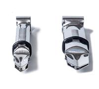 Silikomart | Set de 2 Pinces Wonder Crimper pour Décorations de Gâteaux, Design Irrégulier Close V, Matériau Acier Inoxydable, Mesures 17 mm - 12 mm, Made in Italy