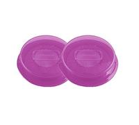 25. 029. 91. 0061 capflex m lot de 2 couvercles silicone magenta translucide 0,5 x 11 x 10,5 cm
