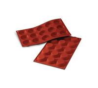 Silikomart Moule en silicone TARTELLETTA SF014 Monoportions 15 cavités Ø 50 h 15 mm Antiadhésif