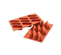 Silikomart SF126 - STAMPO in Silicone N.9 GIANDUIOTTO 93X31 H42 MM Terracotta