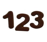 Silikomart Sf174 Choco 123 Moule à gâteau alphabet 1 pièce(s) G