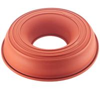 silikomart | SFT205 Moule rond en silicone CIAMBELLONE, antiadhésif, Lot de 1 Moule à gâteau avec anneau de sécurité, Ø 240 h 55 mm, Volume 1,5 l, Made in Italy