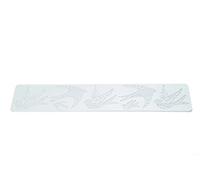 silikomart | Tapis à gâteau décoratif en Silicone BIRDS, antiadhésif, paquet de 1 tapis à gâteau, design de gâteau, 80 x 400 mm, h 1,8 mm, fabriqué en Italie