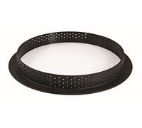 Silikomart Cercle à tarte perforé Tarte Ring anneau microforé en plastique Ø19 cm