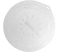 silikomart ufo 195035 couvercle universel en silicone avec protection anti-éclaboussures diamètre 21,5 cm G