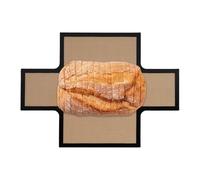Silikon Brot Backform Einlage | Spülmaschinenfeste Antihaft Backmatte | Silicone Backmatte für Dutch Oven,für Kekse Gebäck Backwaren Kuchen Pizzen