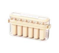 Silikon Eisform 6 Kavitäten - Wiederverwendbare Am Form | Antihaft Maker Für Saft Dessert DIY - Flexible Lebensmittel Silikon Eiscreme Form Für Sommer Party Zuhause