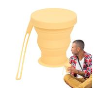 Silikon Faltbare Becher - Faltbarer Becher - Faltbarer Becherr - 200 Ml Wiederverwendbarer Reisebecher Aus Silikon Mit Wärmeisolierung | Leichter, Kompakter Trinkbecher Für Outdoor-Aktivitäten