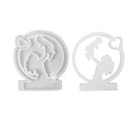 Silikonform - 5 Zoll Kreative Muttertagsform | Silikon Antihaft Form - zum Basteln mit Ton Trockenblumen und personalisierten Dekorationen perfektes Geschenk für Mütter