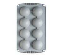 Silikonform für Einzelportionen PÓŁKULE KULE 60mm DECORA