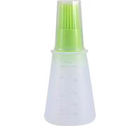 Silikonölflasche Pinsel Outdoor BBQ Gewürz mit Skala Grillküche Gadgets Grün