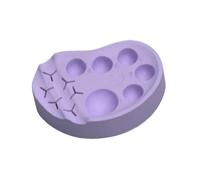 Silikonpalette für Wimpernlifting - 6,5x6x1,5 cm | Wiederverwendbare Make-up Mischplatte | Hygienisch & leicht zu reinigen | Tragbares Multifunktionstablett für Kosmetik & Augenbrauenlaminierung