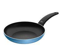 Silit Belluna Induction Poêle à frire en aluminium revêtu d'une poignée en plastique pour frire en douceur Bleu 24 cm
