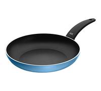 Silit Belluna Poêle à frire avec revêtement en aluminium et manche en plastique Compatible induction Bleu 28 cm