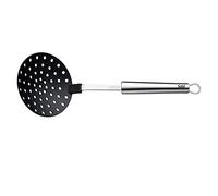 Silit Classic Line Écumoire 33 cm, écumoire en acier inoxydable, cuillère en plastique, écumoire en acier inoxydable, résistante à la chaleur, idéale pour les casseroles revêtues, passe au