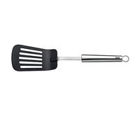 Silit Classic Line Spatule en plastique 35 cm en acier inoxydable poli avec partie avant en plastique Idéal pour les casseroles enduites Passe au lave-vaisselle