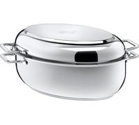 Silit Cocotte, ovale, 38x26x12,2 cm, 8,5 l, Couvercle à induction, acier inoxydable Induction, convient au four