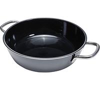 Silit Professional braisière 24 cm, rôtissoire induction, poêle de service 24 cm, sauteuse 2,7 l, céramique fonctionnelle Silargan, bord haut, induction, noir