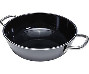 Silit Professional braisière 24 cm, rôtissoire induction, poêle de service 24 cm, sauteuse 2,7 l, céramique fonctionnelle Silargan, bord haut, induction, noir