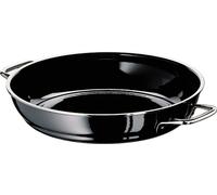 Silit Professional Sauteuse à servir 28 cm, Rôtissoire, Mijoteuse 3l, Silargan céramique fonctionnelle, induction, noir