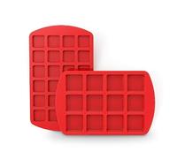 SILIVO Moulle a Madeleines, Moule Antiadhésif Cake Factory Moulle Muffins Silicone Caissette Muffins avec Grilles Antiadhésives pour Brownie, Cheesecake, Mini-Cake et Barre Chocolatée