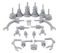 Silk Clay kit d'artisanat Deco pièces de robot gris 19 pièces Gris G