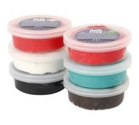 Silk Clay set d'argile Christmas 6 x 14 grammes 7 pièces (79150)