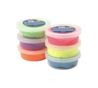 Silk Clay Set d'argile Neon 6 x 14 grammes 7 pièces (79140)