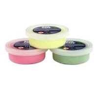 Silk Clay set d'argile rose / citron vert / vert 14 grammes 3 pièces