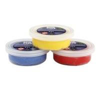 Silk Clay set d'argile rouge / jaune / bleu 14 grammes 3 pièces