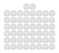 Silk DIY Masque facial pré-coupé Paper Home Beauty Salon Spa Soins de soins Sentiment Set le masque supérieur du visage inférieur