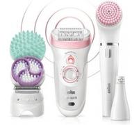 Braun Silk-épil 9 81683682 épilateur 40 pince(s) Blanc, Rose