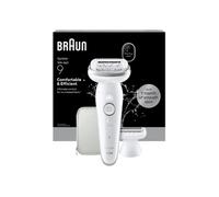 Braun Épilateur Silk-épil 9 9-030 tête entièrement flexible à sec ou sur peau humide 1 pcs