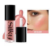 Silk Lisse Liquid Blusher Naturelle Couleur Couleur Hydratante Face Hydratant Rouge Couverture De Création À Usage Multipliable Cosmétique