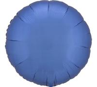 Silk Lustre Azure Blue Circle Standard Emballage Ballons C16 - 9914095