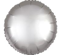 Silk Lustre Silver Round PKG